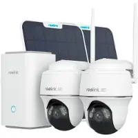 Reolink Home Hub Kit (2 kpl Argus PT Ultra aurinkopaneelilla)
