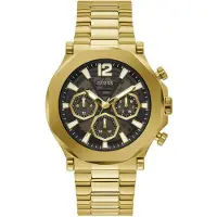 GUESS Kello - - GW0539G2 - Ruostumaton teräs - Kulta - Monitoimi - 5 ATM