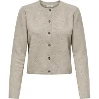 JDY Jdychloe L/S Cardigan Knt Noos - Beige - XL