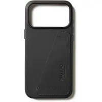 Mujjo Wallet Leather MagSafe, iPhone 17 Pro Max -lompakkokotelo, musta