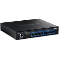 Trendnet TL2-F7080 - Version V1 - switch - Layer 2 - 8 ports - Managed - rack-mountable - TAA Compliant