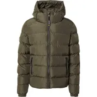 Superdry for man. M5011905A Hooded Sports Quilted Jacket green (XXL), Casual, Polyester