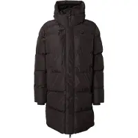 Superdry for man. M5011917A Sports quilted hooded jacket Sports black (S), Casual, Recycled Polister, Sustainable