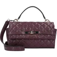 GUESS Idra Top Handle Flap - Purple - ONE SIZE