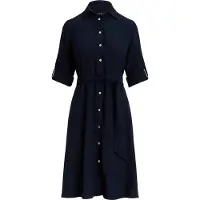 Ralph Lauren Triple Ggt-R-Ls Shirtdress - Navy - 36