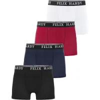 Felix Hardy Bokserishortsit sininen / punainen / musta / valkoinen