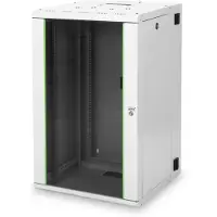 Digitus 20U WALL MOUNTING CABINET, UNIQUE, 998X600X600 MM DOUBLE SECTIONED, PIVOTABLE, GREY (RAL 7035) (DN-19 20-U-3)