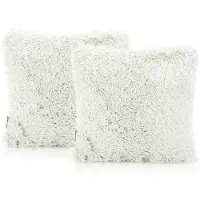 Restilo Dekoratiiviset tyynynpäälliset norsunluun värissä AH KARVAG 45 x 45 cm (2 kpl)