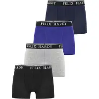 Felix Hardy Bokserishortsit sininen / tummansininen / harmaa / musta