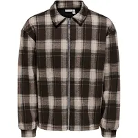 Only & Sons Onshendon Loose Ls Zip Overshirt Sweat - Brown - S