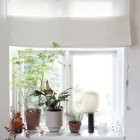 Mimou Studio Laskosverho 120x220 Cm - Laskosverhot Polyesteri Valkoinen - RB18722-120