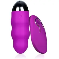 Dark Red Brand Vibraattori - luoti kaukosäätimellä, violetti