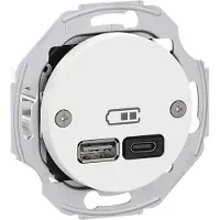 ELSO ELECTRIC RENOVA USB-LATAUSPISTORASIA POWER DELIVERY A+C 45W VALKOINEN (WDE011764)