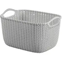 Curver Korineule S suorakulmio 8L 30x22x17cm vaaleanharmaa