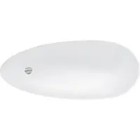 Besco Kylpyamme Keya Glam Graphite, 165 x 70 cm, Klik-klak Chrome