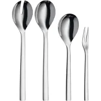 WMF Nuova Serveringssæt, 4 Dele - Silver - ONE SIZE