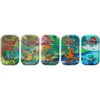 Pokémon Kanto Friends Mini Tin