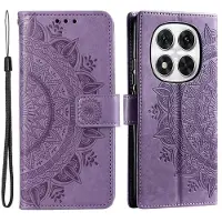 SKALO Xiaomi Redmi Note 14 Pro+ 5G Mandala Lompakkokotelo - Violetti