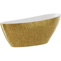 Besco Kylpyamme Keya Glam Gold, 165 x 70 cm, Klik-klak Chrome