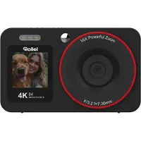 Rollei Compactline 64 DualScreen digikamera, musta