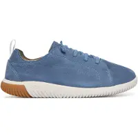 Keen Kid's KNX Leather Sneaker Coronet Blue/Vapor Arkikengät 34