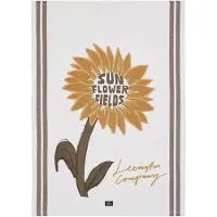 Lexington Sun flower organic cotton -keittiöpyyhe 50 x 70 cm