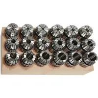 Format Jousiholkkisarja ER25/430E DIN 6499B 2–16 mm, täsmennys 0,007 mm, 15 osaa