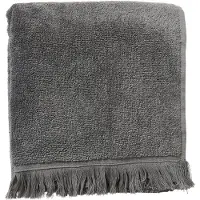 Muubs Aiho Pyyhe 50x100 Cm - Pyyhkeet & Kylpypyyhkeet Luomupuuvilla Harmaa - 8521000100