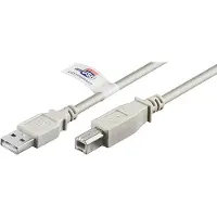Pro USB AB 200 HiSpeedCert 2.0 2m, 2 m, USB A, USB B, uros/naaras