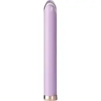 Baseks Smooth Ladattava Lasinen Vibraattori 18,5 cm - Purple