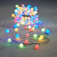 Luca Lighting Jouluvalosarja vihreä, 140 moniväristä LED-valoa, 3,5 m, IP44 - Dasher