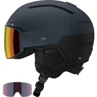 Salomon Driver Prime Sigma Plus, laskettelukypärä visiirillä, tummansininen