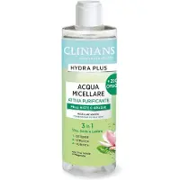 Clinians Misellivesi sekaiholle tai rasvaiselle iholle Hydra Plus 3in1, 400 ml