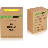 HP 920XL-mustekasetti, 6 ml, keltainen