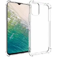 Mtp Products Nokia C32 Iskunkestävä TPU Suojakuori - Läpinäkyvä