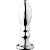 Sinful Rumble Groove Värisevä Anustappi 11 cm - Silver