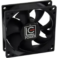 LC-Power LC-CF-80, Tuuletin, 8 cm, 800 RPM, 2200 RPM, 58,19 m³/h, Musta