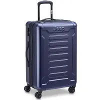 Delsey JH004C 4-pyöräinen vetolaukku 68 cm Laajennettava Sininen