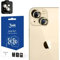 3MK Lens Protection Pro iPhone 14 Kameran Suoja - Kulta