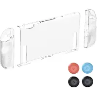 Syntech läpinäkyvä TPU-suojakotelo liukumattomalla otteella Nintendo Switch 2:lle
