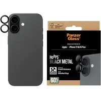 PanzerGlass iPhone 17 / 16 / 16 Plus -linssisuojus, Musta