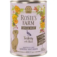 Rosie's Farm 6x395g Single Meat Adult lajitelma koiran märkäruoka
