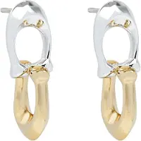 Coach Signature C Drop Earrings - Gold - ONE SIZE