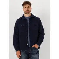Anerkjendt Akoscar Boiled Wool Overshirt - Navy - XL