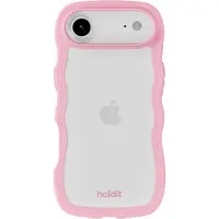 Holdit Phone Case Wavy Pink/Transparent iPhone Air