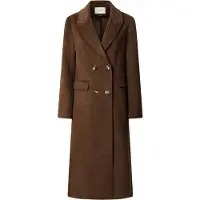 Pepe Jeans for woman. PL4024361 Brown Taylor coat (M), Casual, Wool