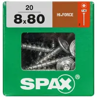 Spax HiForce Wirox T40 leveäkanta ruuvi
