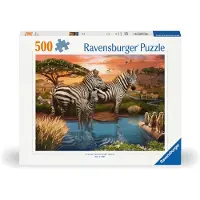 Ravensburger Zebras In Sunset 500P - Multi/patterned - ONE SIZE