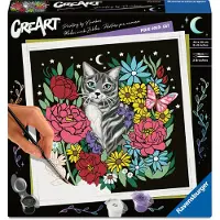 Ravensburger CreArt Pixie Cold Paint by Number - Cat