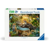 Ravensburger Leopard Family In The Jungle 1500p palapeli
